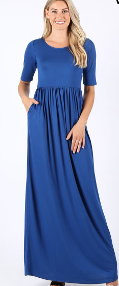 Bandera Blue Maxi Dress