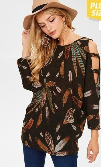 Birds of a feather top - Plus