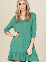 Henley Ruffle Boot Top (or Dress)