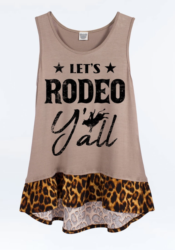 Let's Rodeo Y'all Top