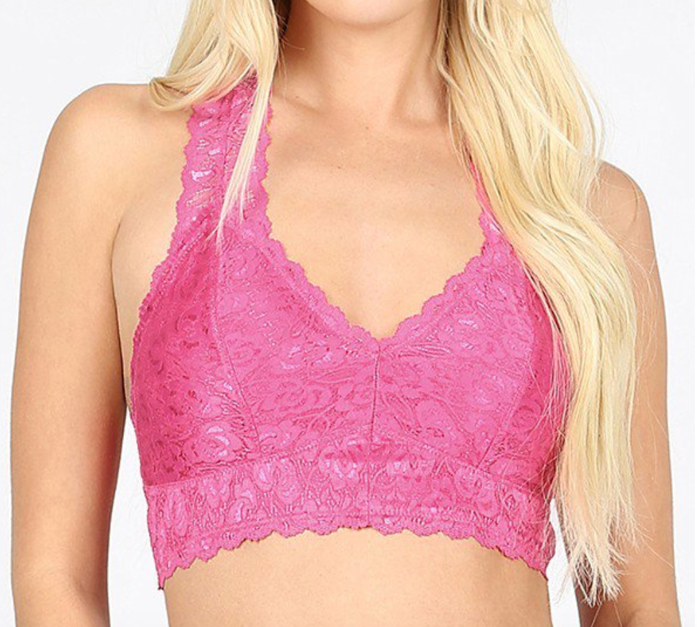 Hot Pink Bralette