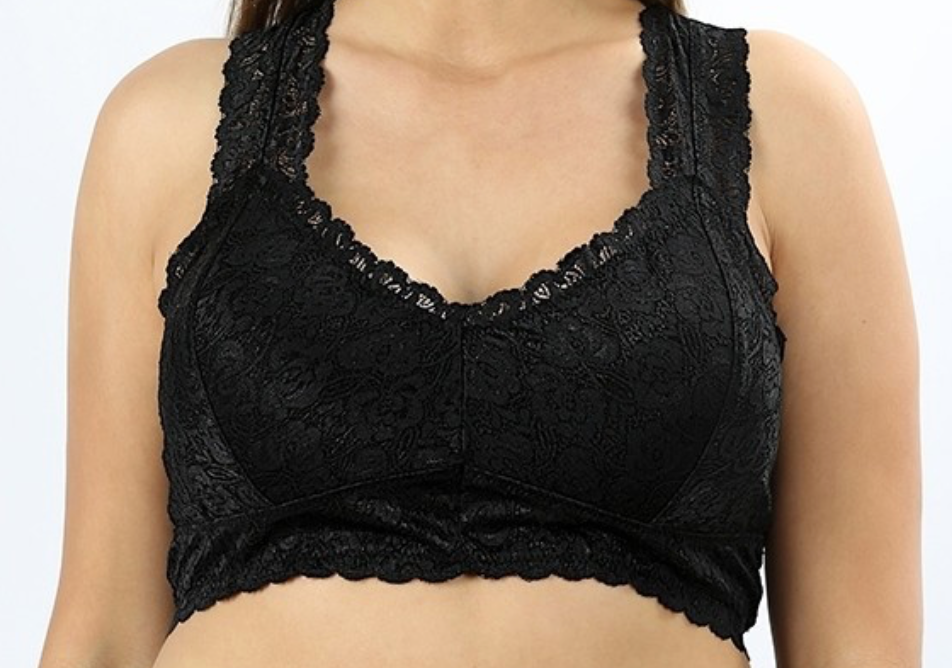 Black Bralette Plus