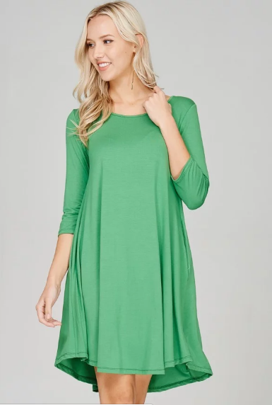 You want this dress in Green